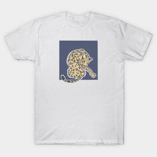 Leopard Bath Square T-Shirt